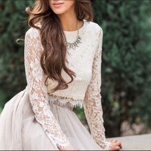 Lace Crop Top